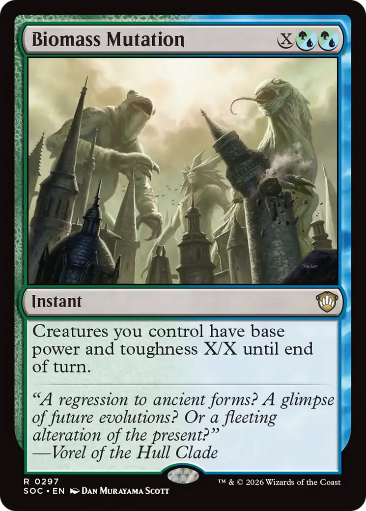 Biomass Mutation [Secrets of Strixhaven Commander] | L.A. Mood Comics and Games
