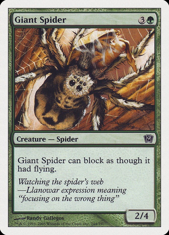 Giant Spider [Ninth Edition] | L.A. Mood Comics and Games