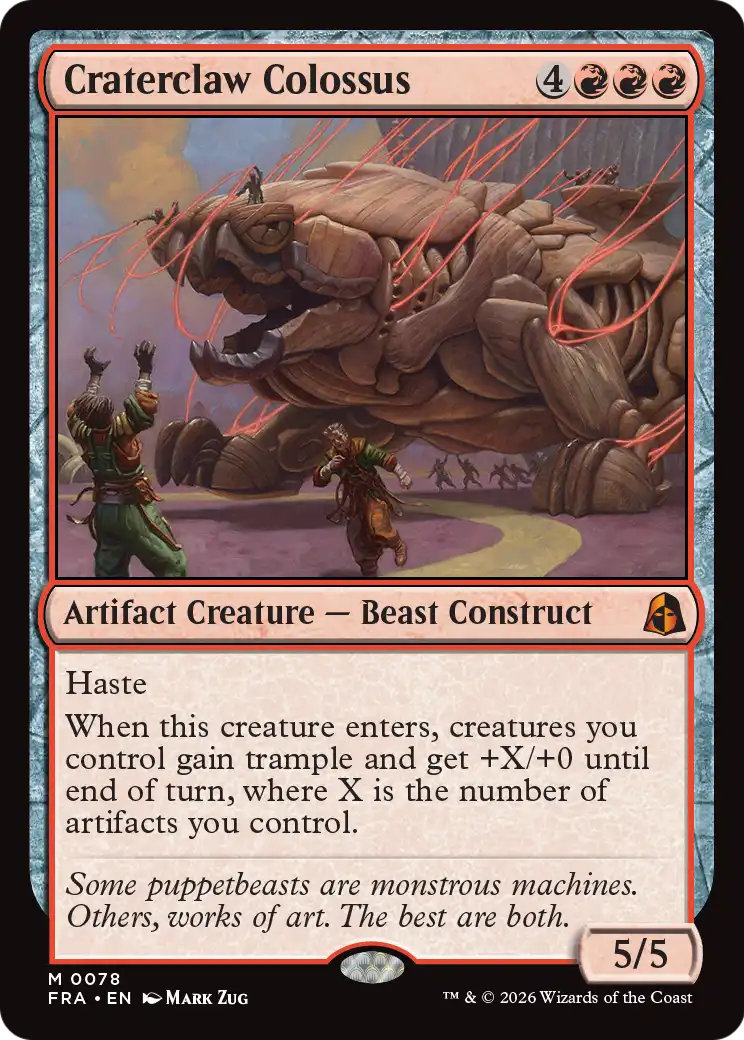 Craterclaw Colossus [Reality Fracture] | L.A. Mood Comics and Games