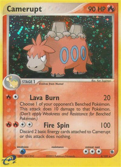 Camerupt (4/109) [EX: Ruby & Sapphire] | L.A. Mood Comics and Games