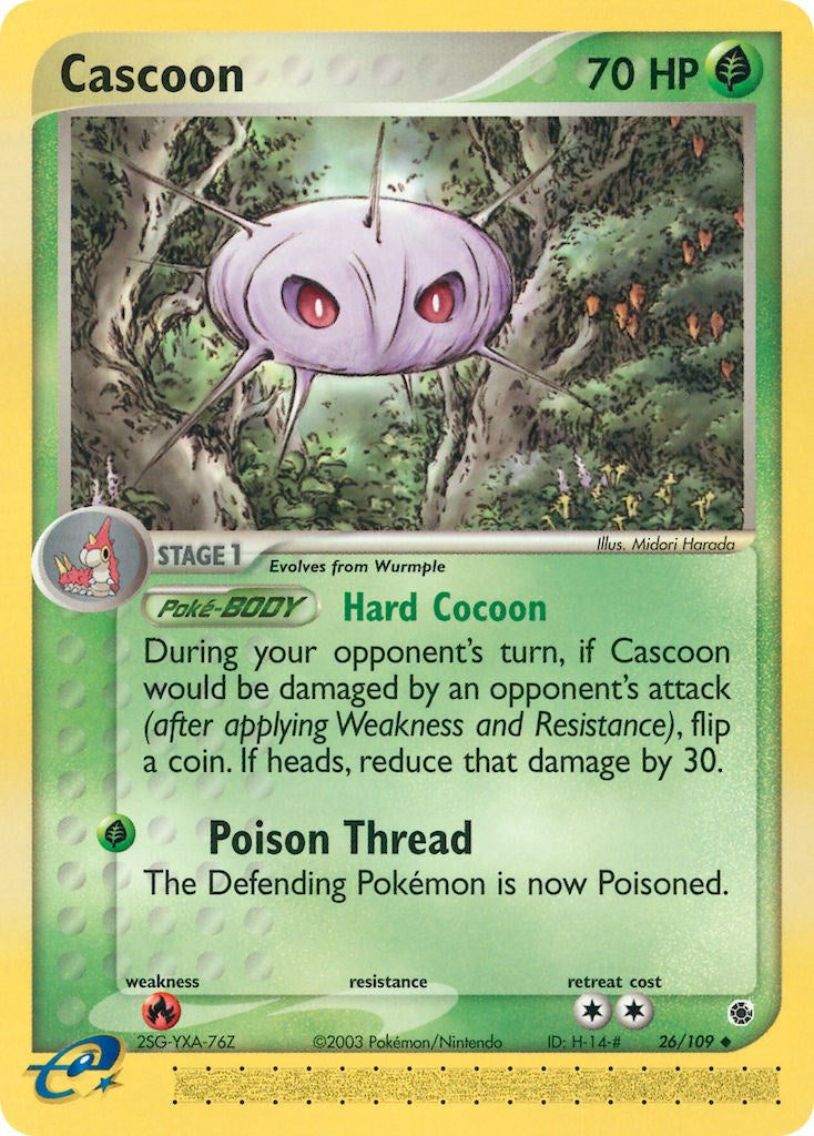 Cascoon (26/109) [EX: Ruby & Sapphire] | L.A. Mood Comics and Games
