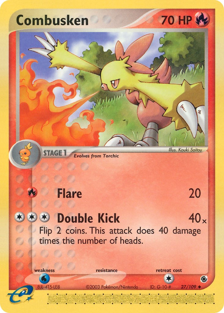 Combusken (27/109) [EX: Ruby & Sapphire] | L.A. Mood Comics and Games