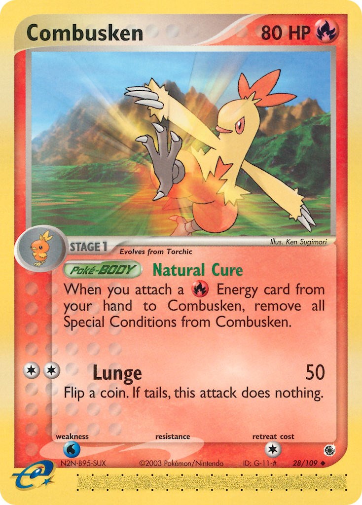 Combusken (28/109) [EX: Ruby & Sapphire] | L.A. Mood Comics and Games