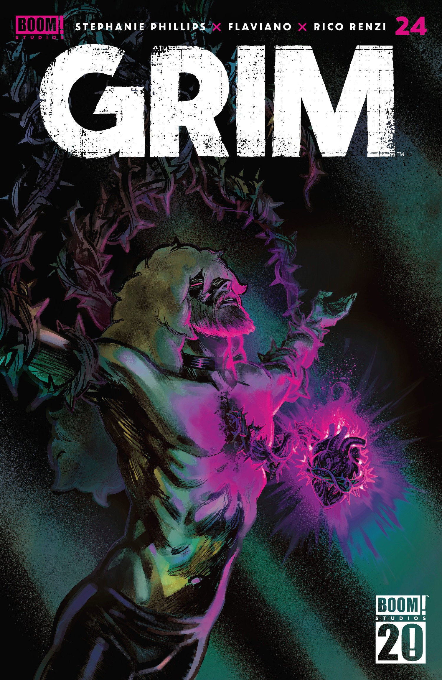 Grim #24 A Main (Dressed, Flaviano) | L.A. Mood Comics and Games