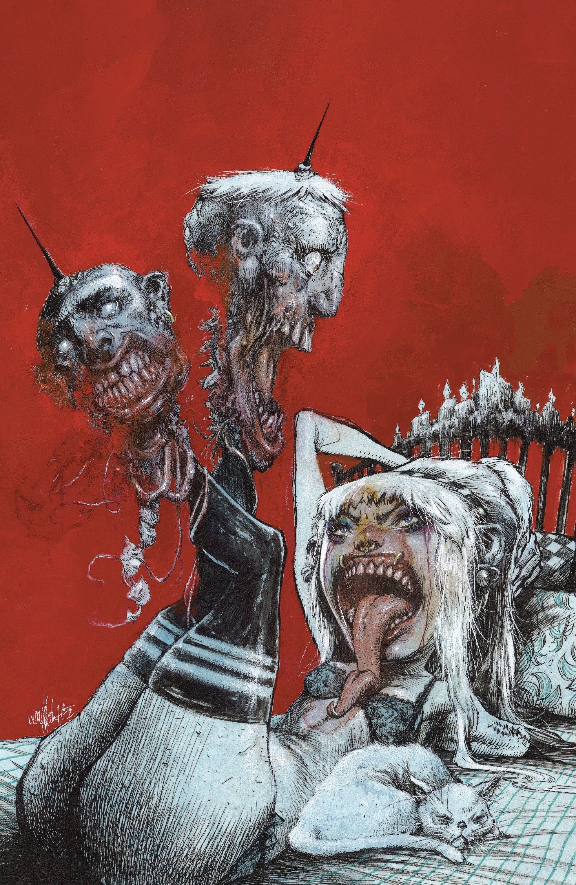 Hello Darkness #14 C Variant (Full Art, Wayshak) | L.A. Mood Comics and Games