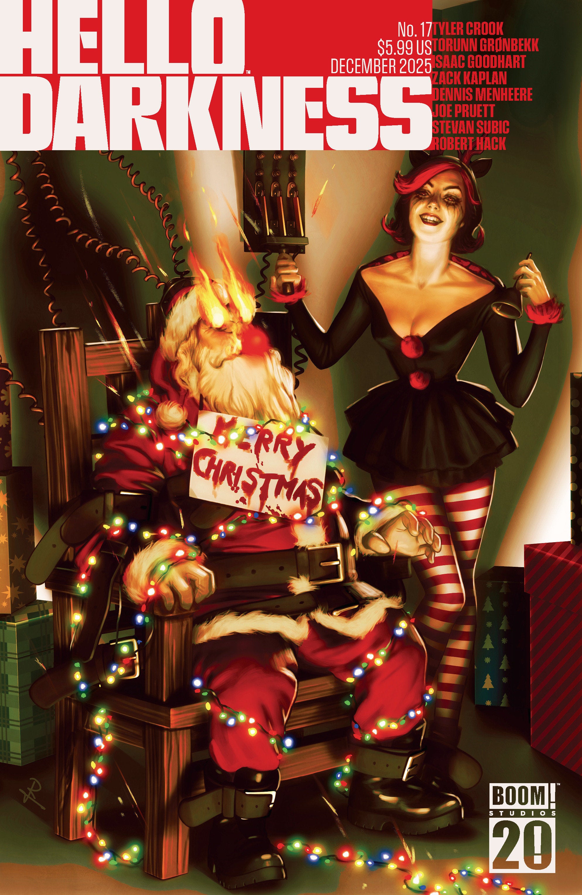 Hello Darkness #17 A Main (Dressed, Puebla) | L.A. Mood Comics and Games