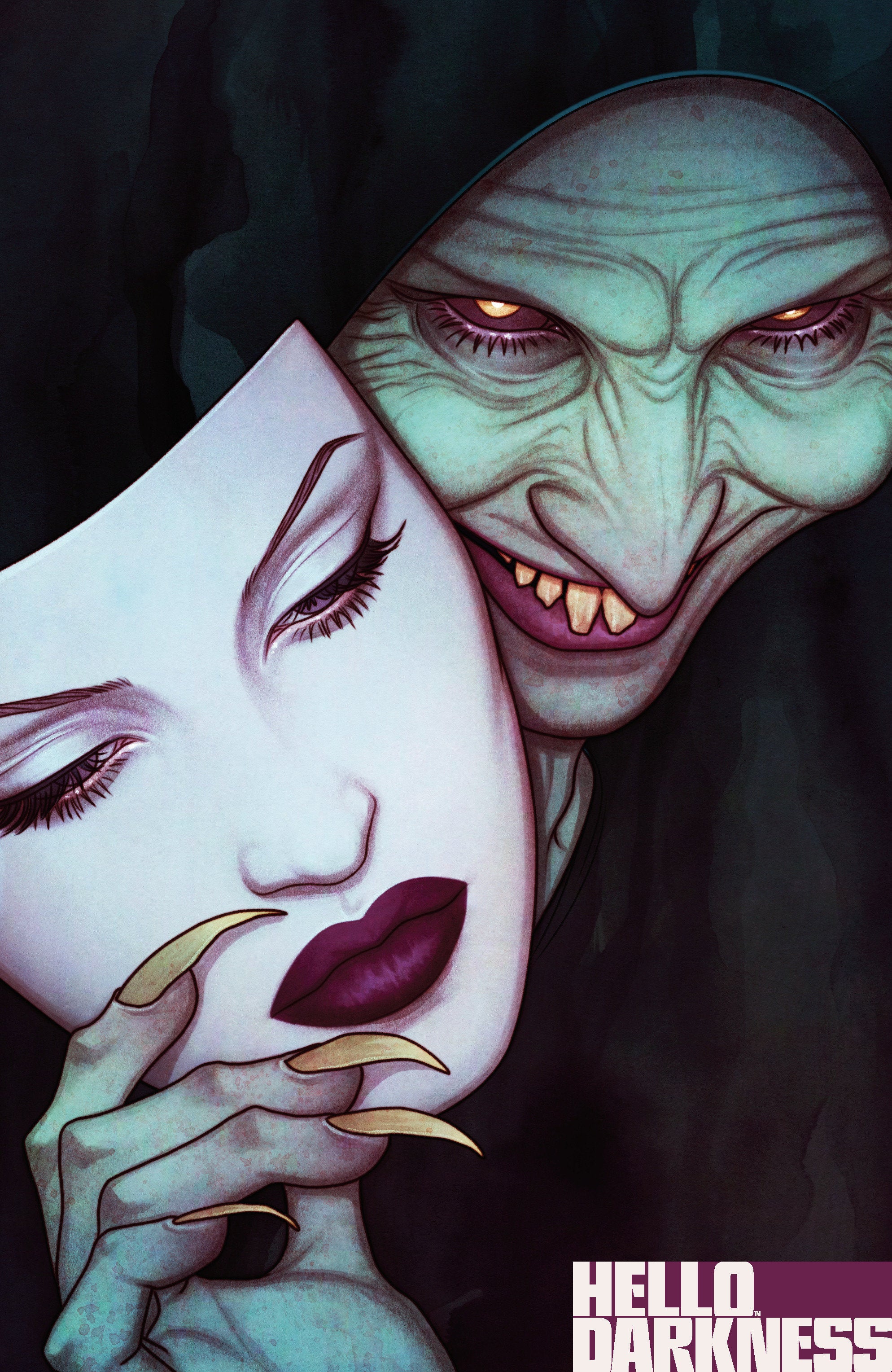 Hello Darkness #18 B Variant (Dressed, Frison) | L.A. Mood Comics and Games