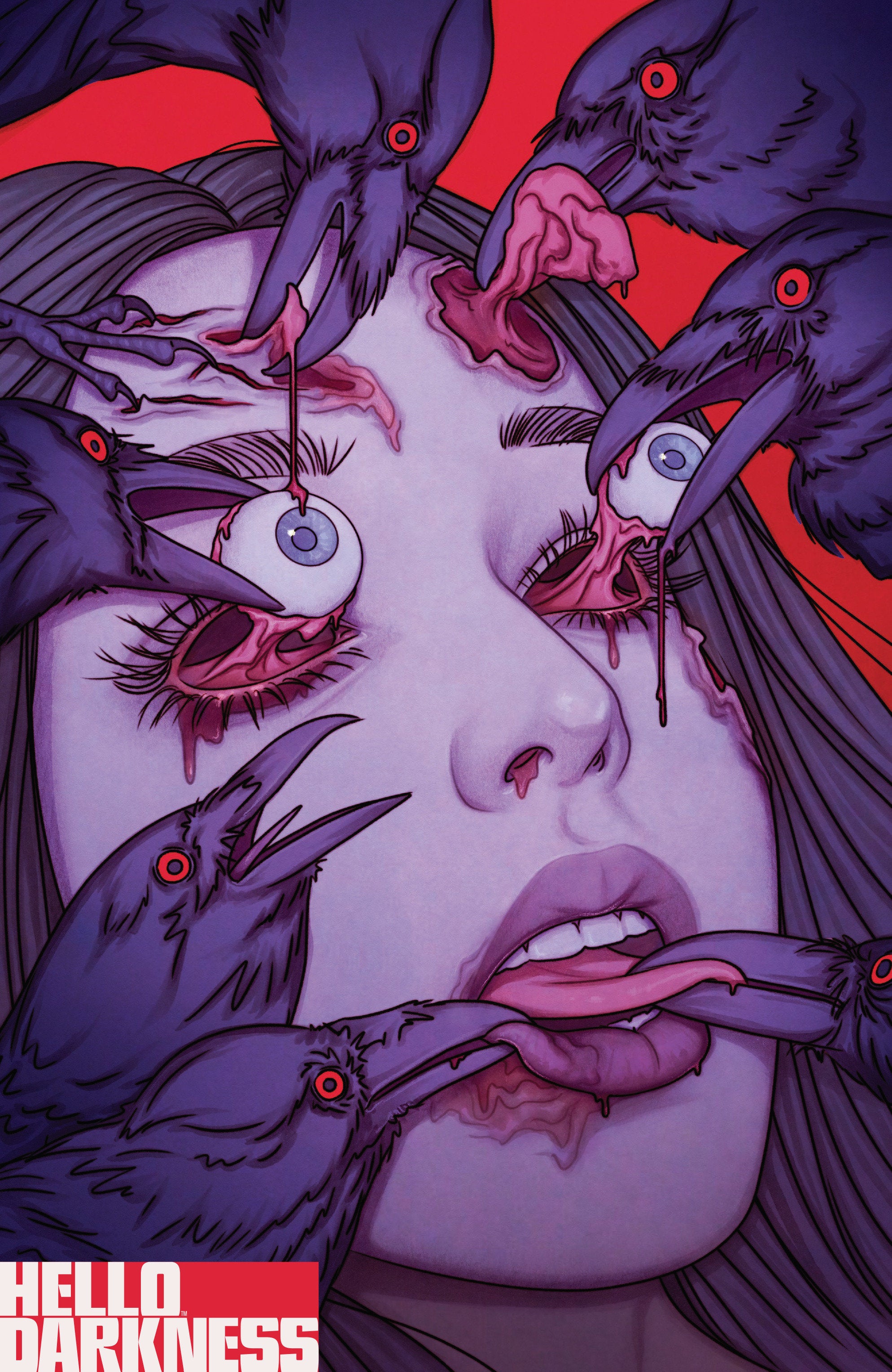 Hello Darkness #20 B Variant (Dressed, Frison) | L.A. Mood Comics and Games