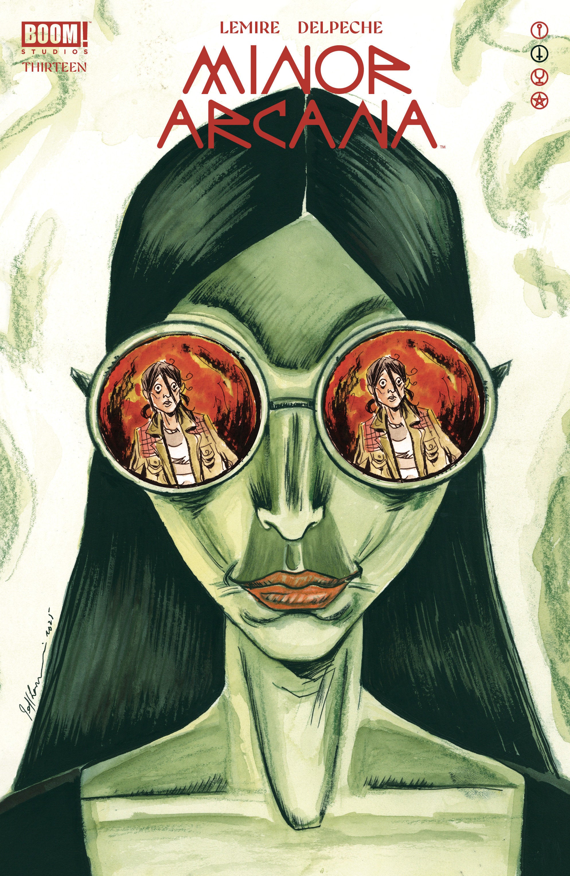Minor Arcana #13 A Main (Dressed, Lemire) | L.A. Mood Comics and Games