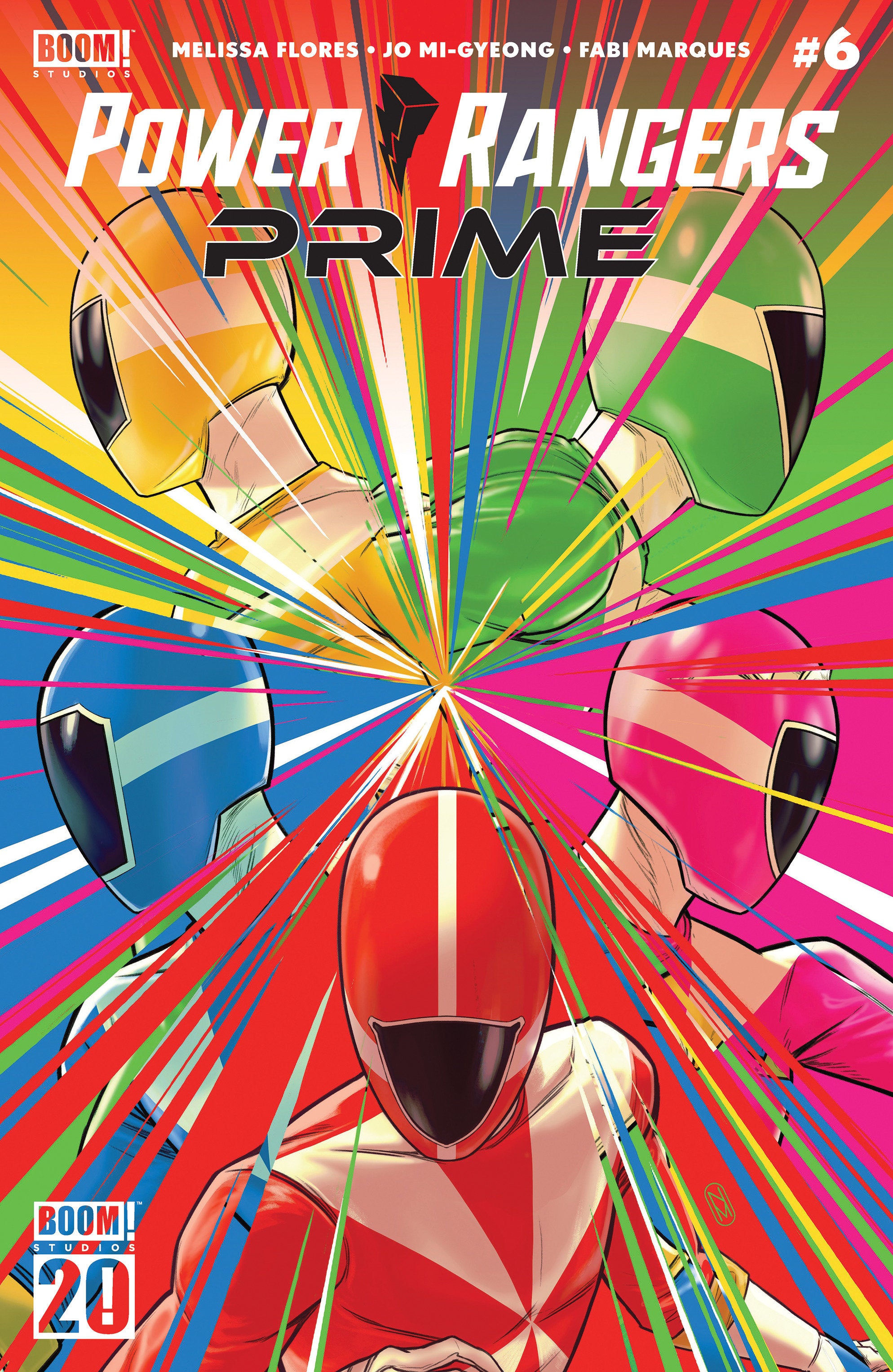Power Rangers Prime #6 B Variant (Dressed, Malavia) | L.A. Mood Comics and Games