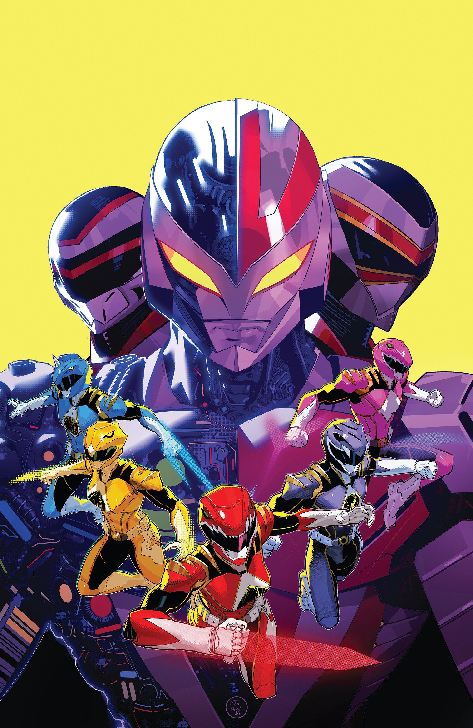 Power Rangers Prime #8 I Unlockable Variant (Full Art, Mora) | L.A. Mood Comics and Games