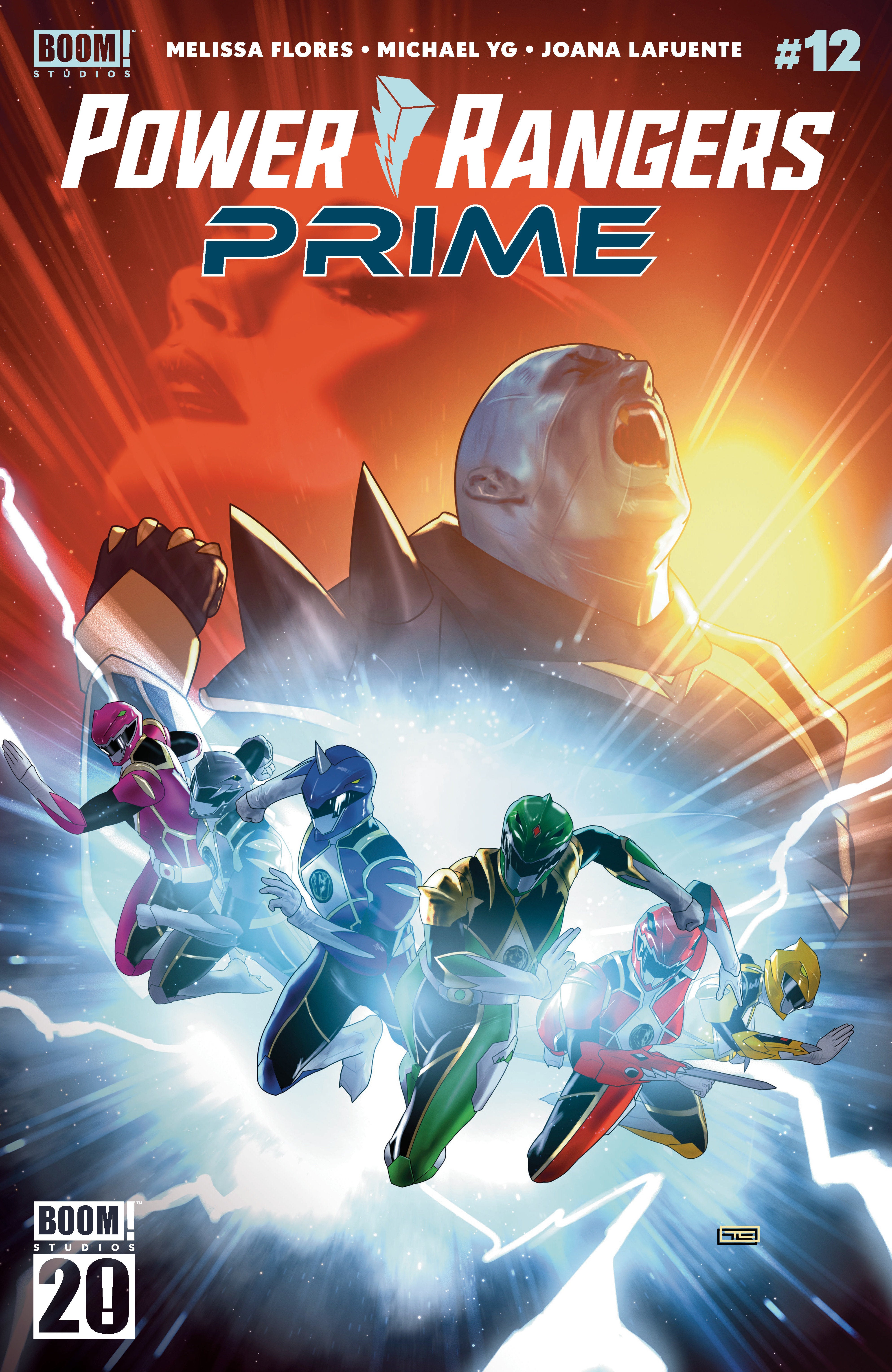 Power Rangers Prime #12 A Main (Dressed, Clarke) | L.A. Mood Comics and Games