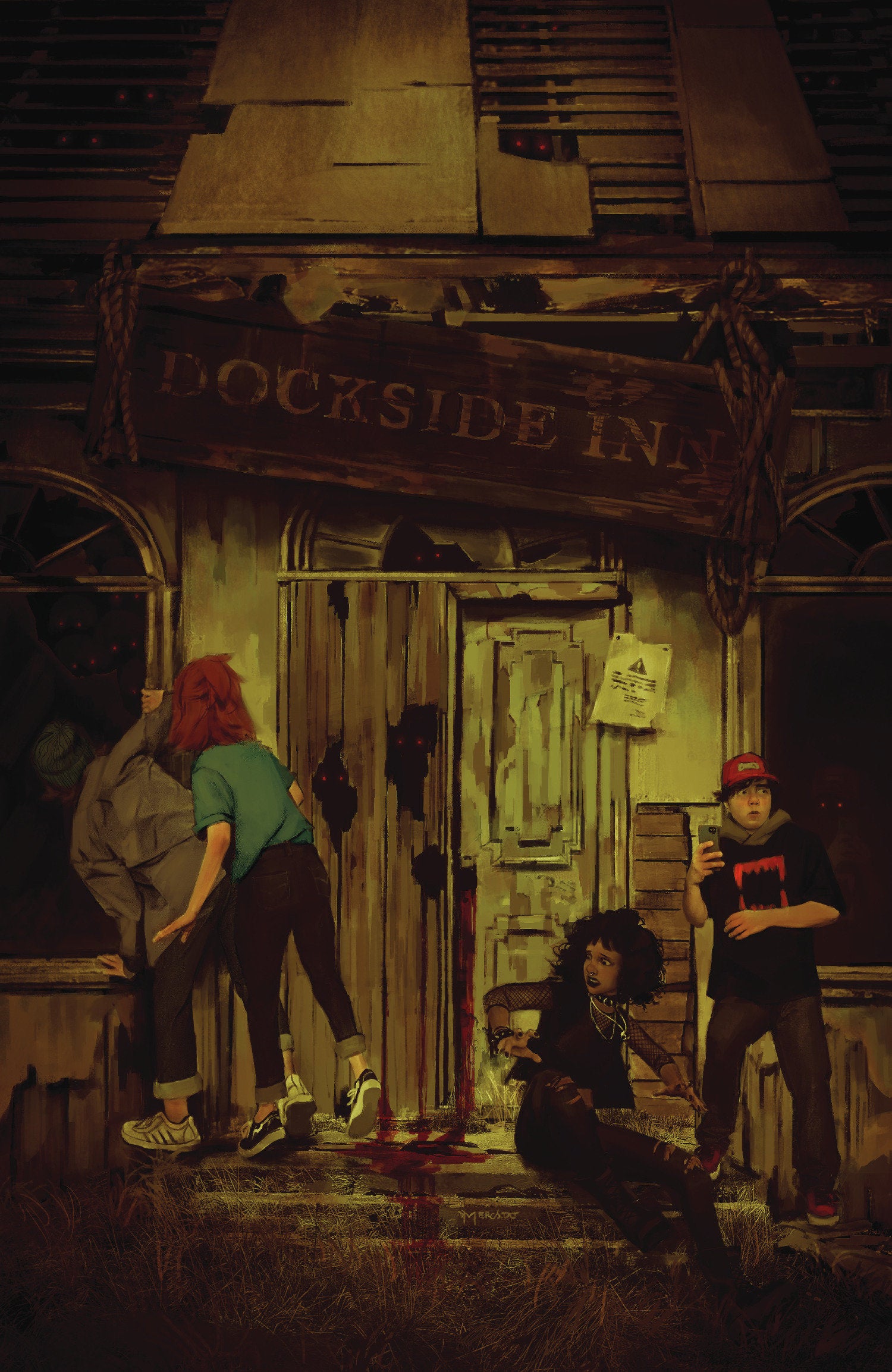 The Graveyard Club: Fresh Blood #1 I Unlockable Variant (Full Art, Mercado) | L.A. Mood Comics and Games