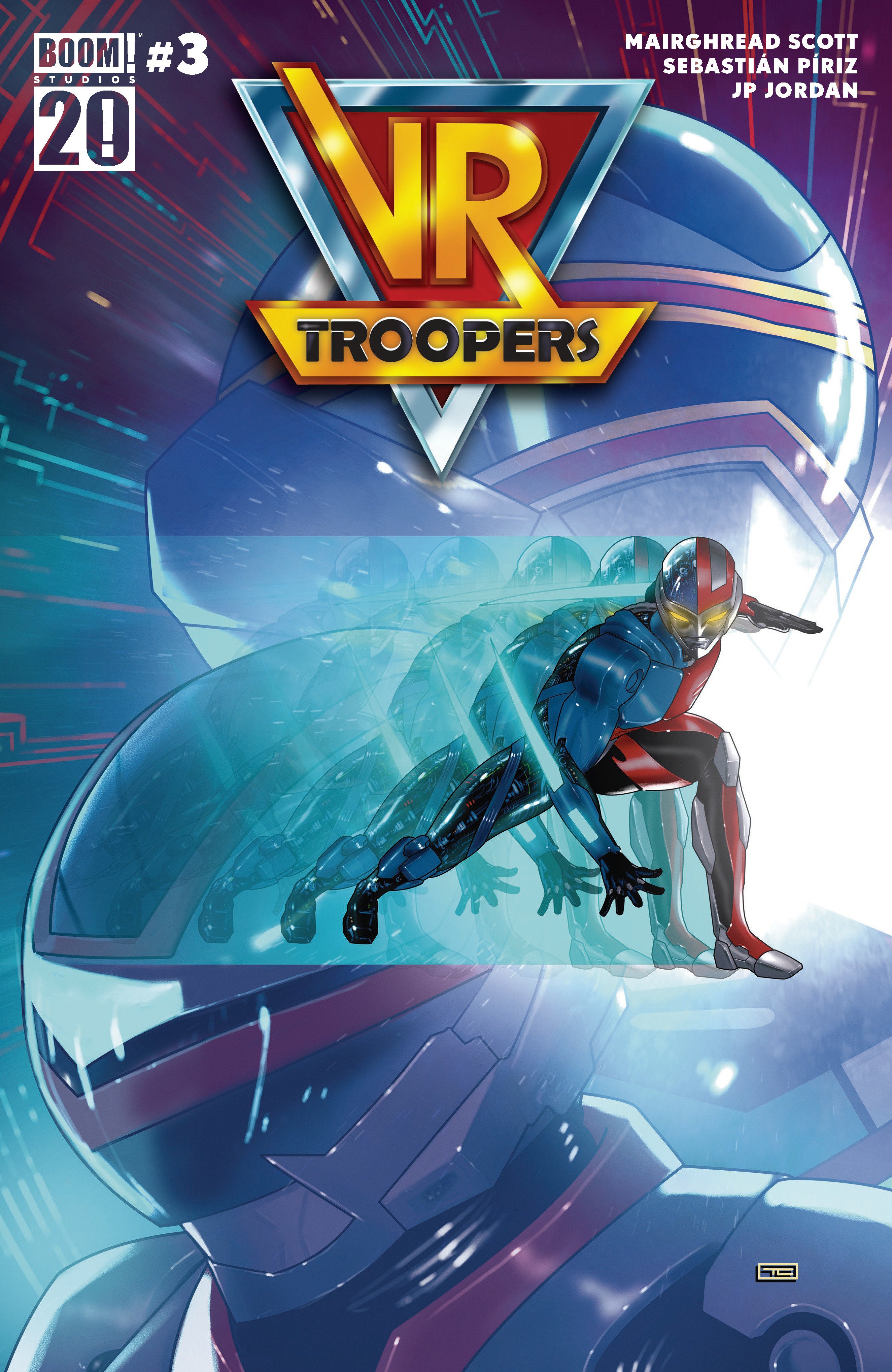 Vr Troopers #3 A Main (Dressed, Clarke) | L.A. Mood Comics and Games