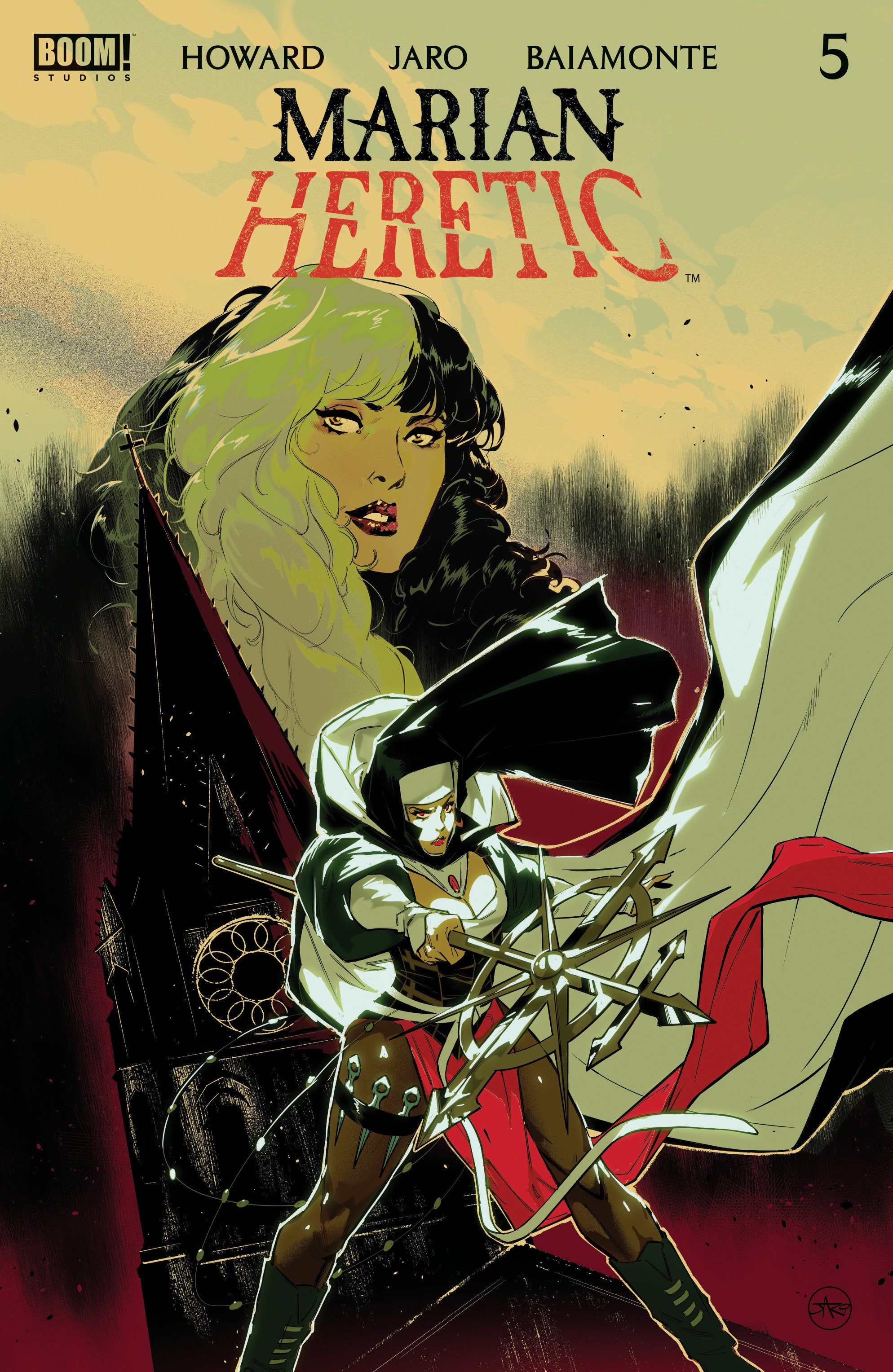 Marian Heretic #5 A Main (Dressed, Jaro) | L.A. Mood Comics and Games