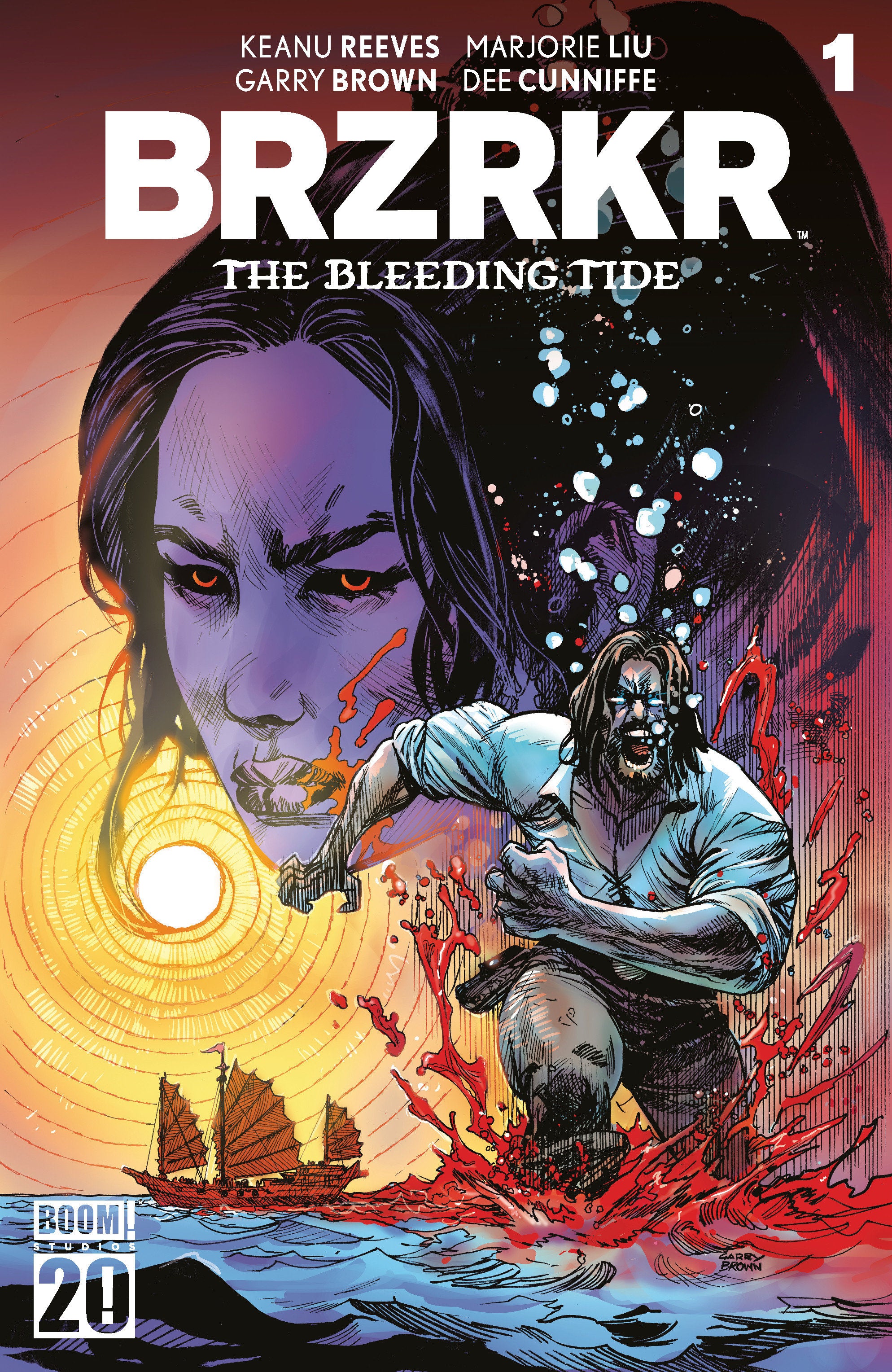 BRZRKR: The Bleeding Tide #1 A Main (Dressed, Brown) | L.A. Mood Comics and Games