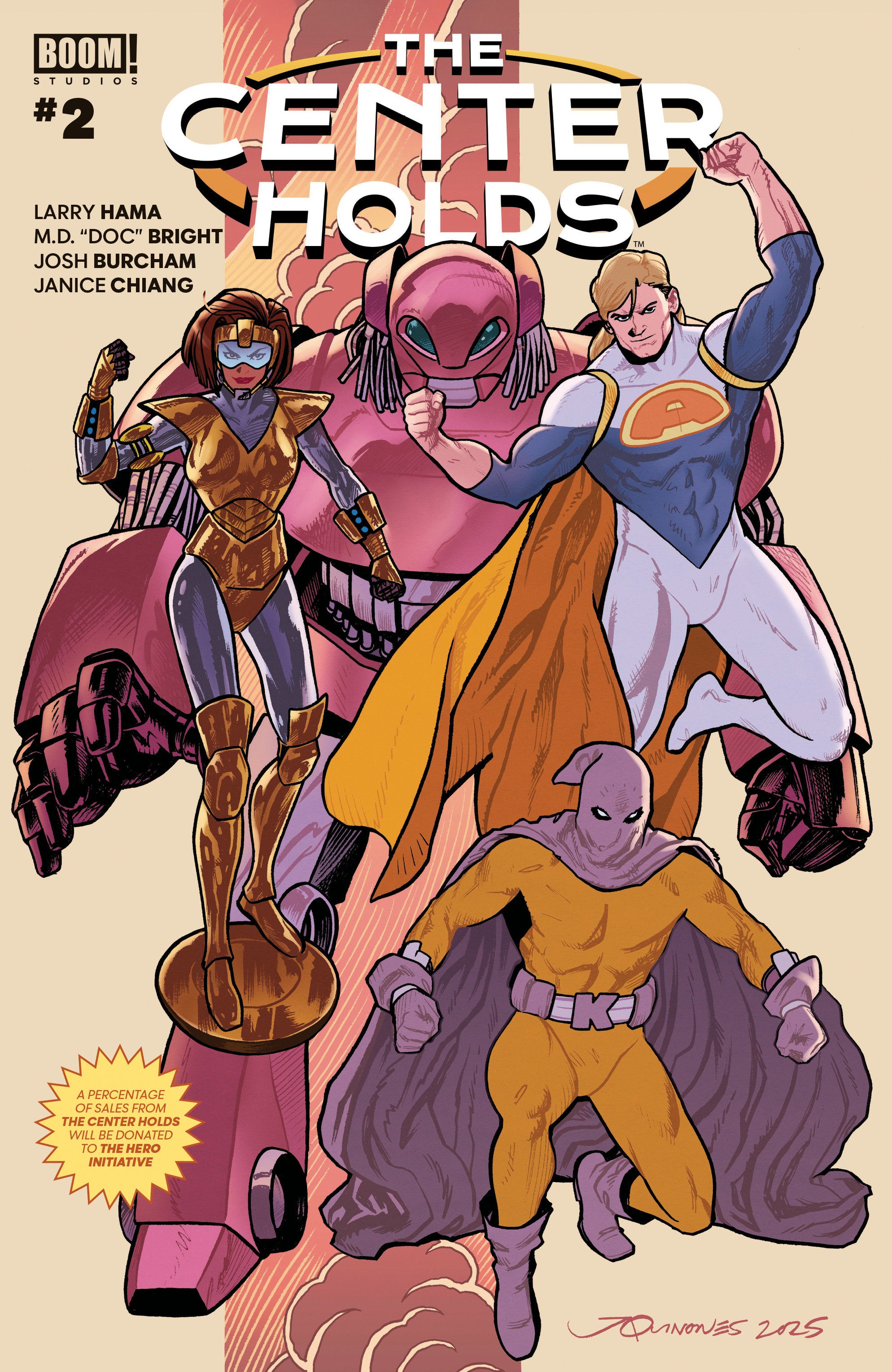 The Center Holds #2 A Main (Dressed, Quinones) | L.A. Mood Comics and Games
