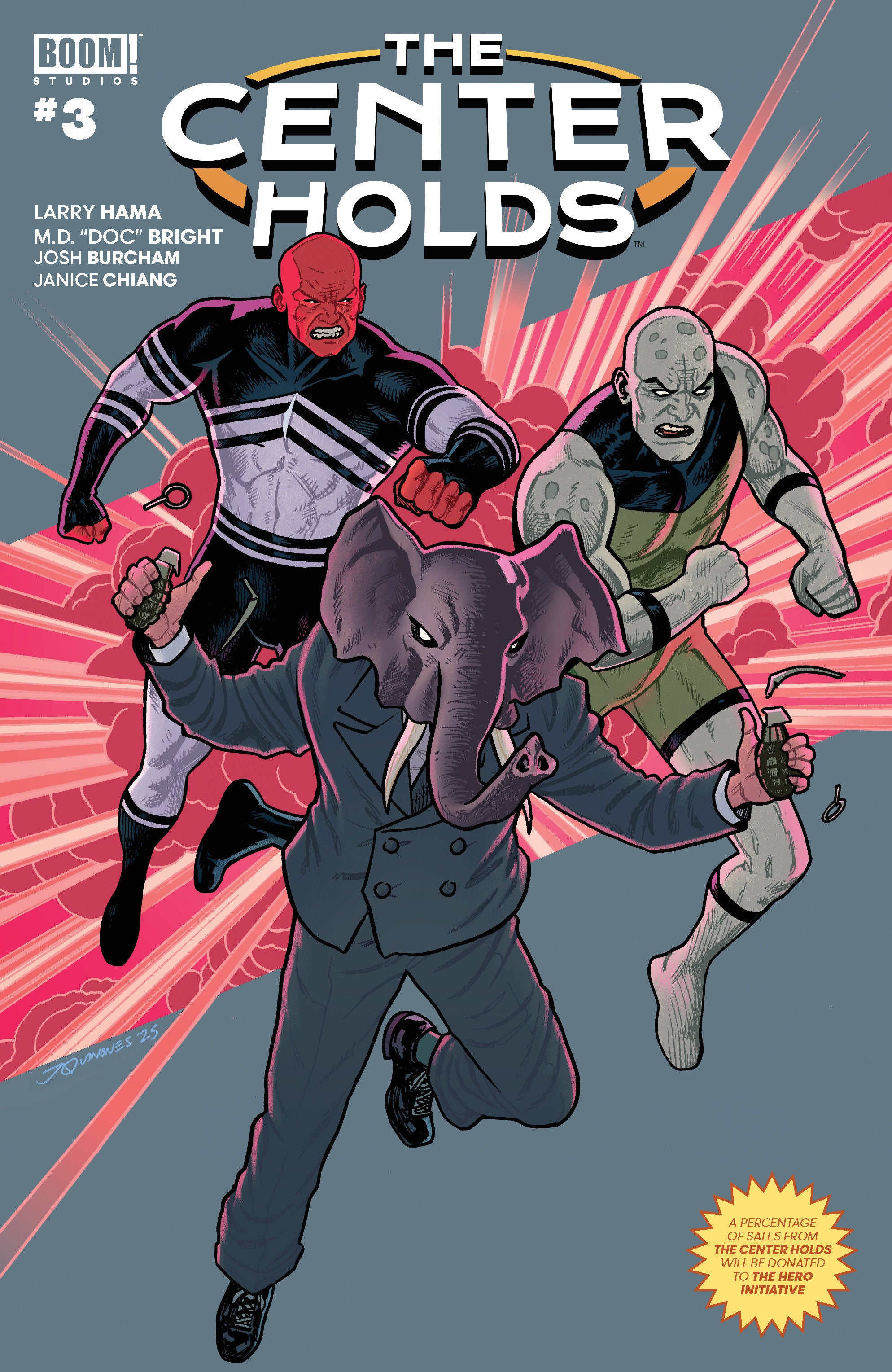The Center Holds #3 A Main (Dressed, Quinones) | L.A. Mood Comics and Games