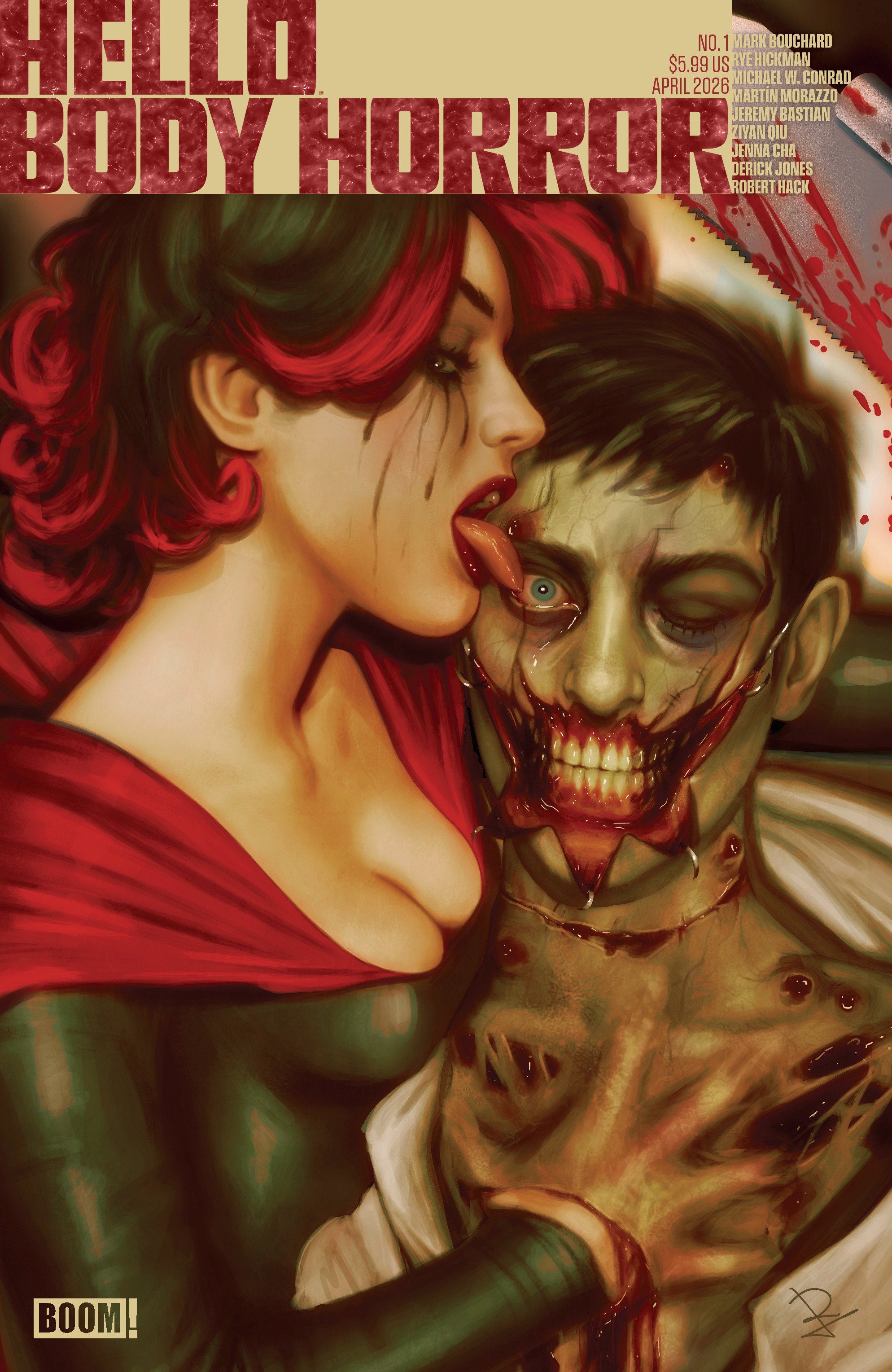 Hello Body Horror #1 A Main (Dressed, Puebla) | L.A. Mood Comics and Games