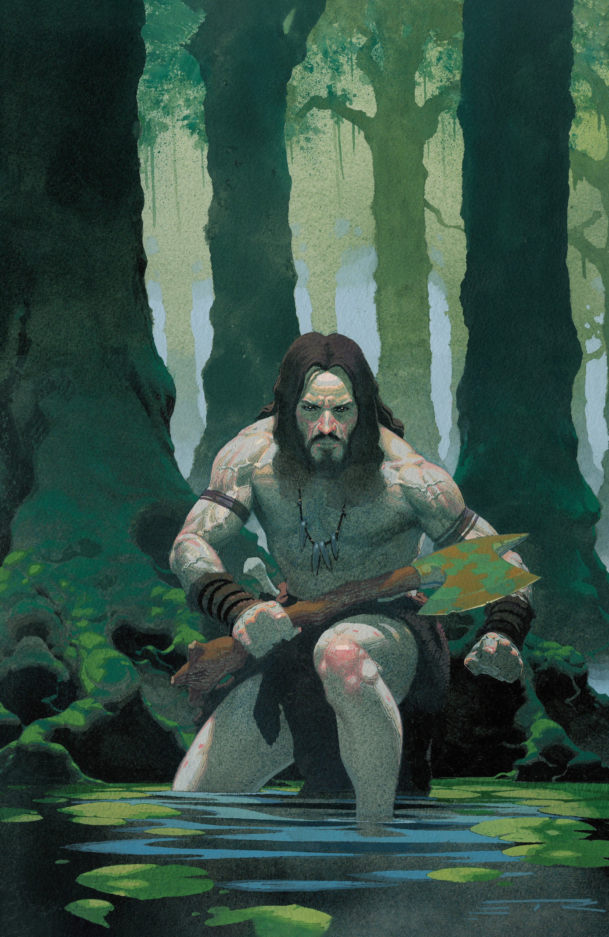 BRZRKR: Light Draws Breath #1 J Unlimited Variant (Full Art, Ribic) | L.A. Mood Comics and Games