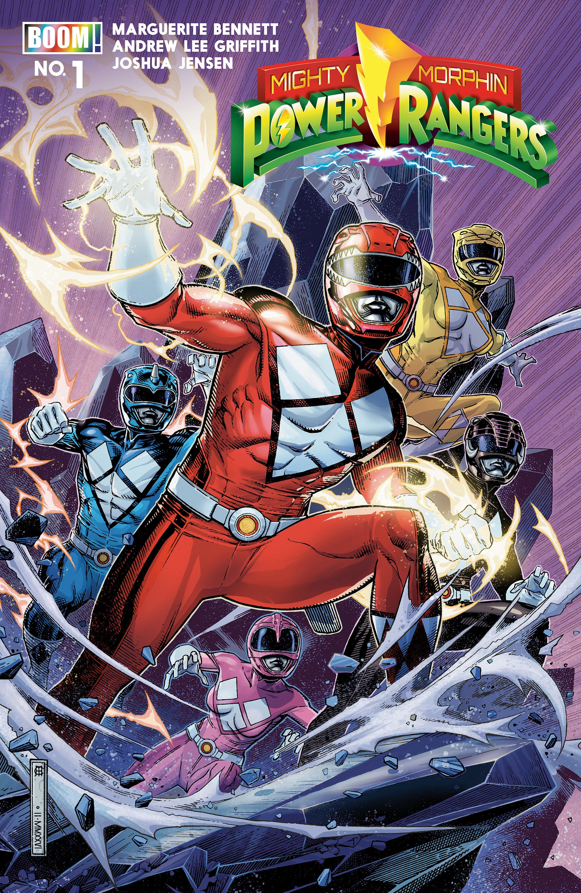 Mighty Morphin Power Rangers (2026) #1 A Main (Dressed, Cheung) | L.A. Mood Comics and Games
