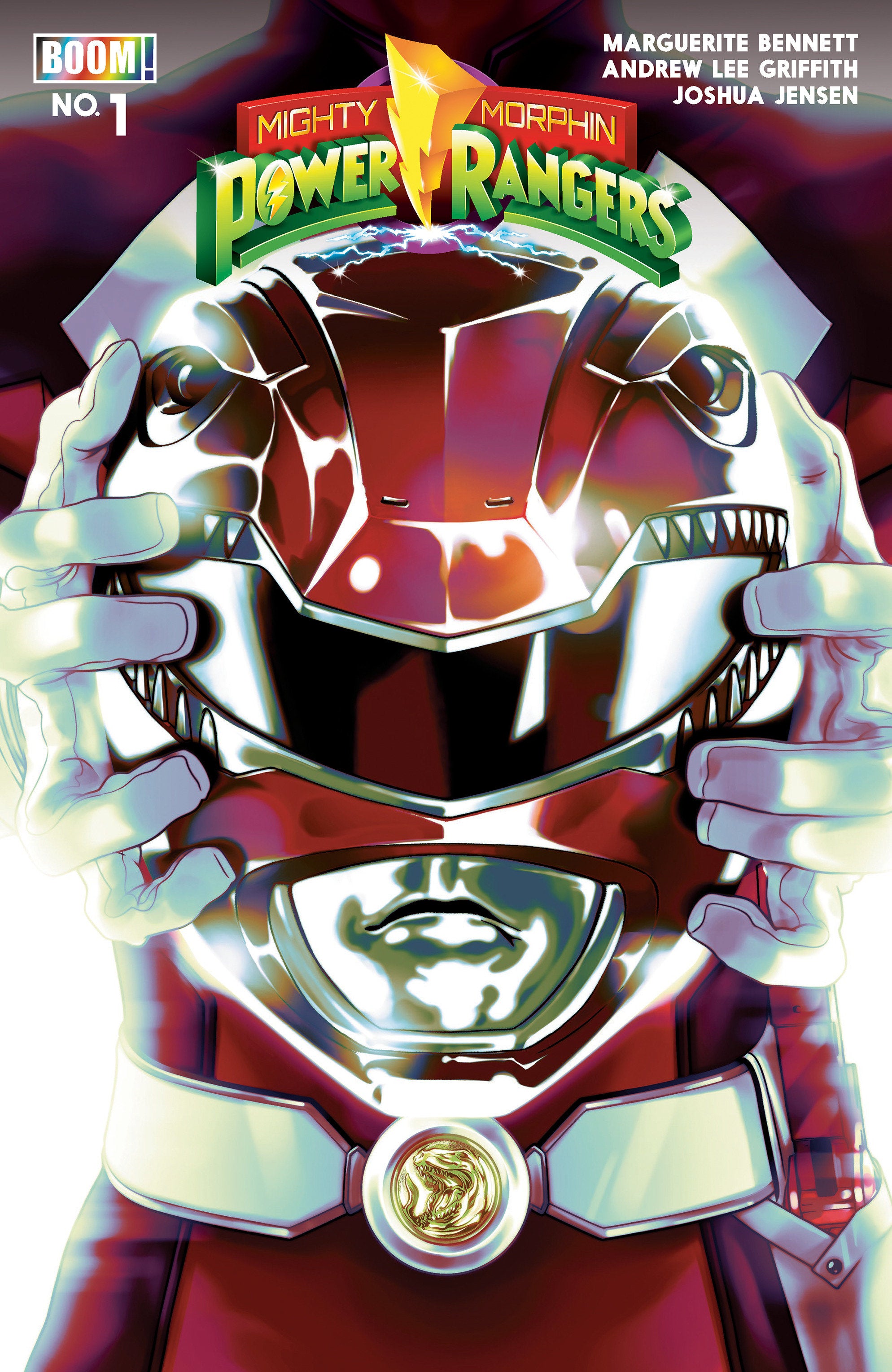Mighty Morphin Power Rangers (2026) #1 L Foc Reveal Variant (Dressed, Montes) | L.A. Mood Comics and Games