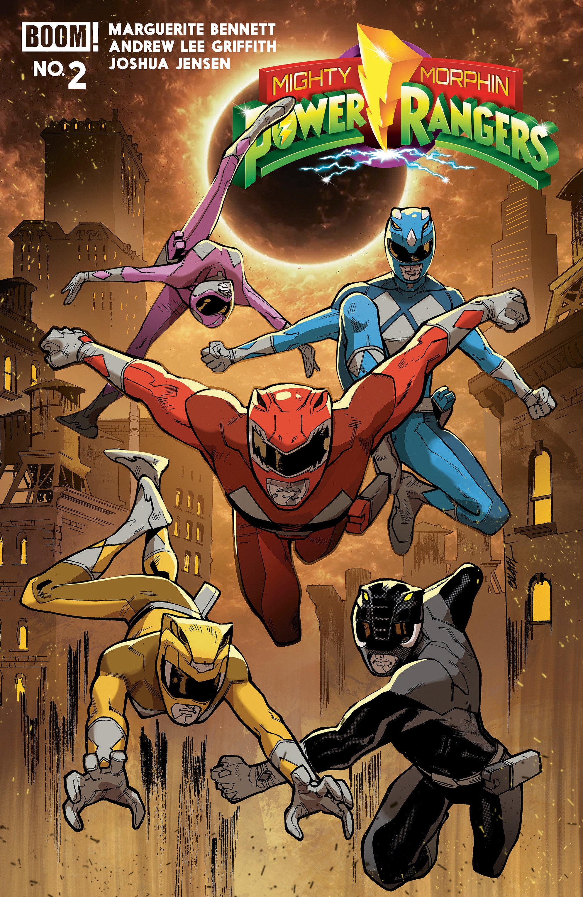Mighty Morphin Power Rangers (2026) #2 A Main (Dressed, Balám) | L.A. Mood Comics and Games