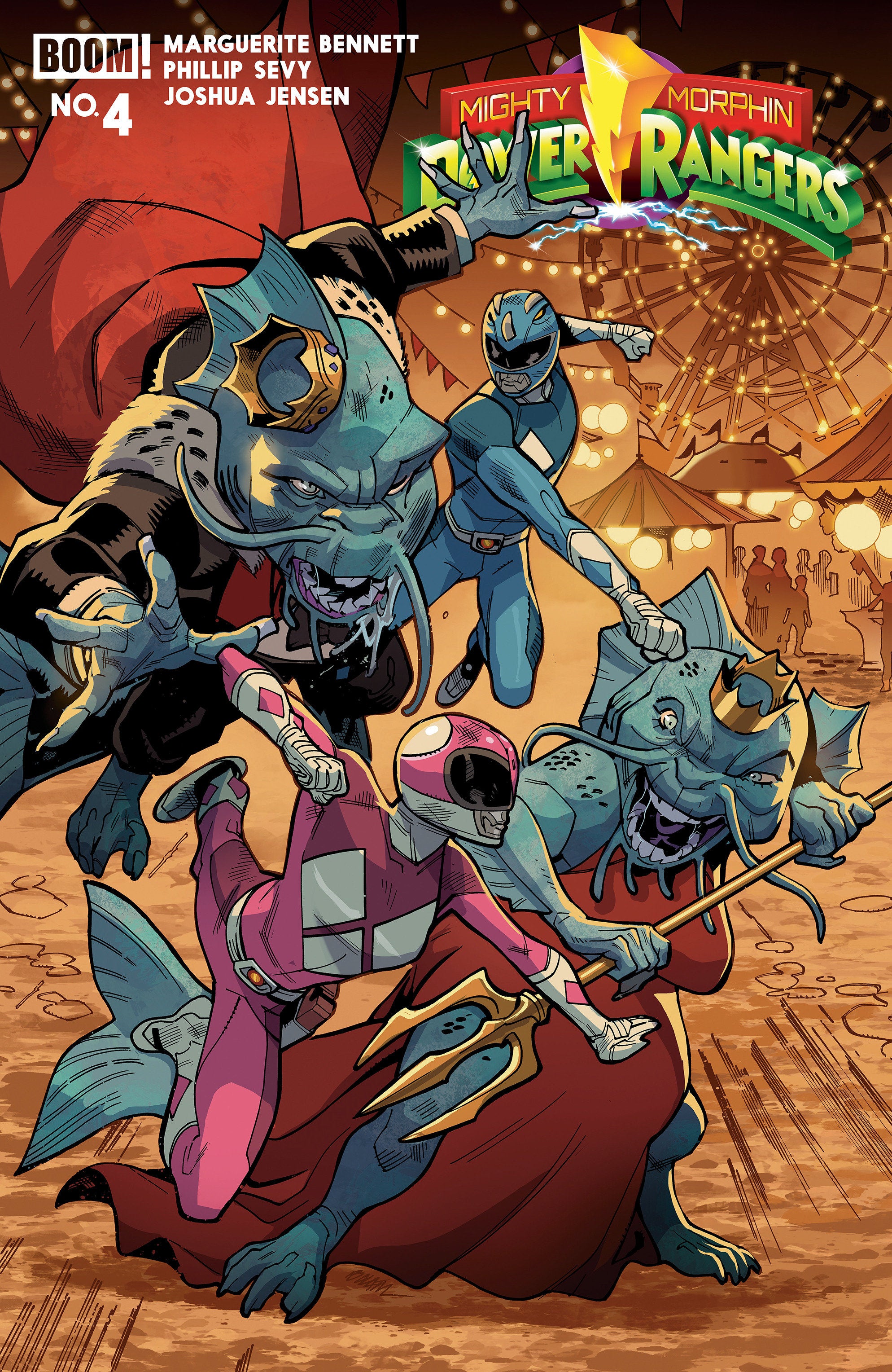 Mighty Morphin Power Rangers (2026) #4 A Main (Dressed, Balám) | L.A. Mood Comics and Games