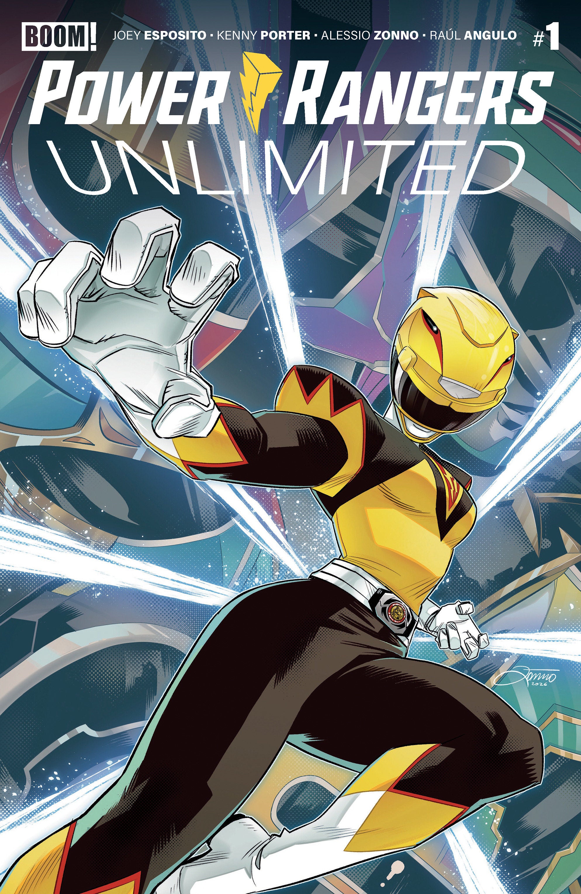Power Rangers Unlimited #1 A Main (Dressed, Zonno) | L.A. Mood Comics and Games