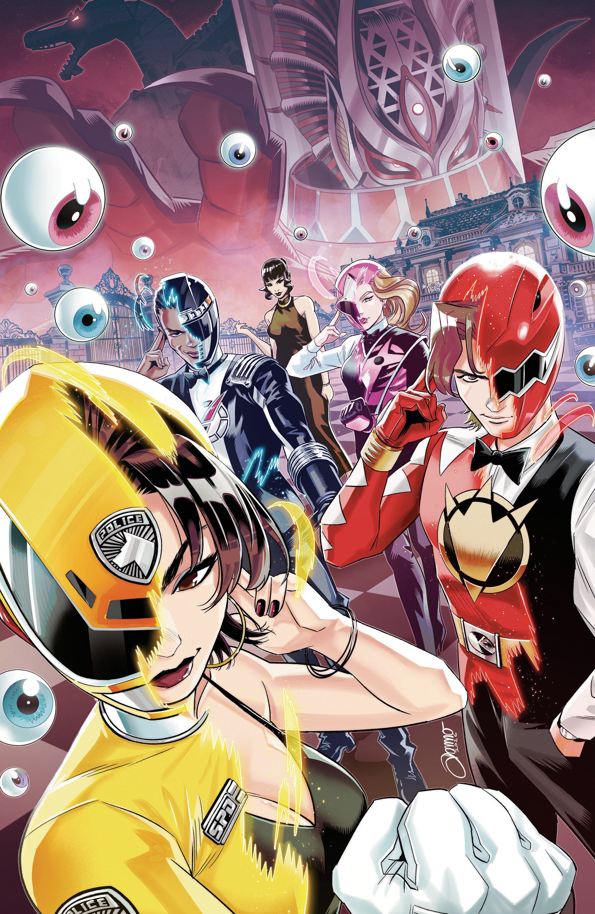 Power Rangers Unlimited #3 D Foil Variant (Full Art, Foil, Zonno) | L.A. Mood Comics and Games