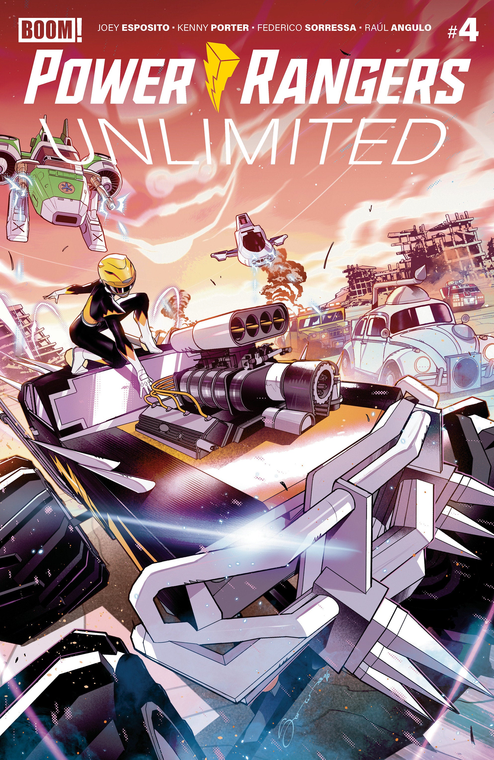 Power Rangers Unlimited #4 A Main (Dressed, Sorressa) | L.A. Mood Comics and Games