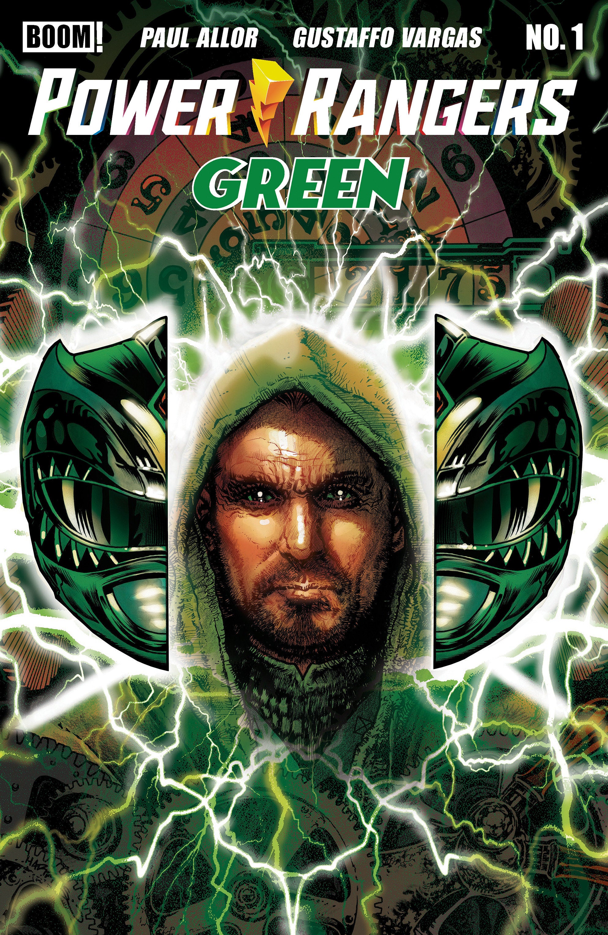 Power Rangers Green #1 A Main (Dressed, Harris) | L.A. Mood Comics and Games