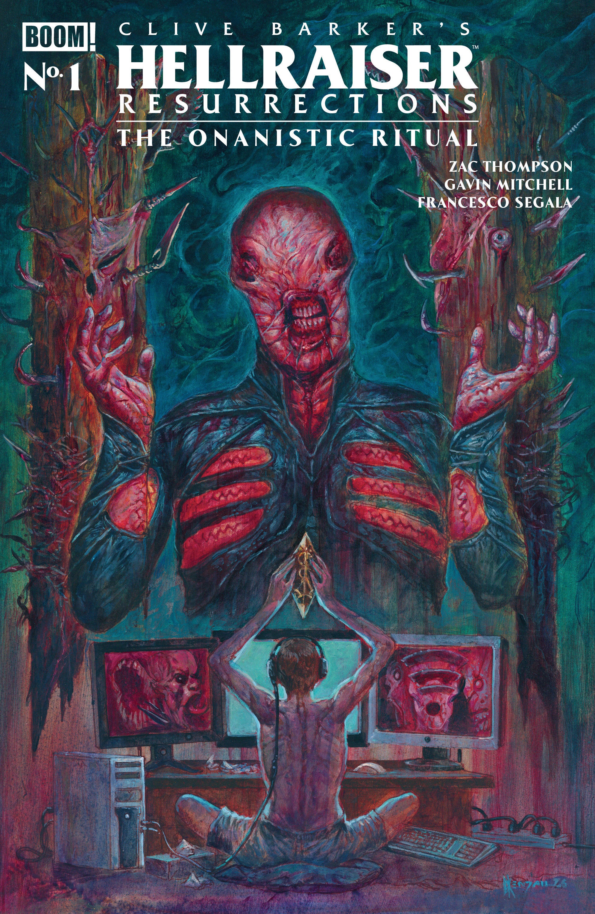 Hellraiser: Resurrections   The Onanistic Ritual #1 A Main (Dressed, Kendall) | L.A. Mood Comics and Games