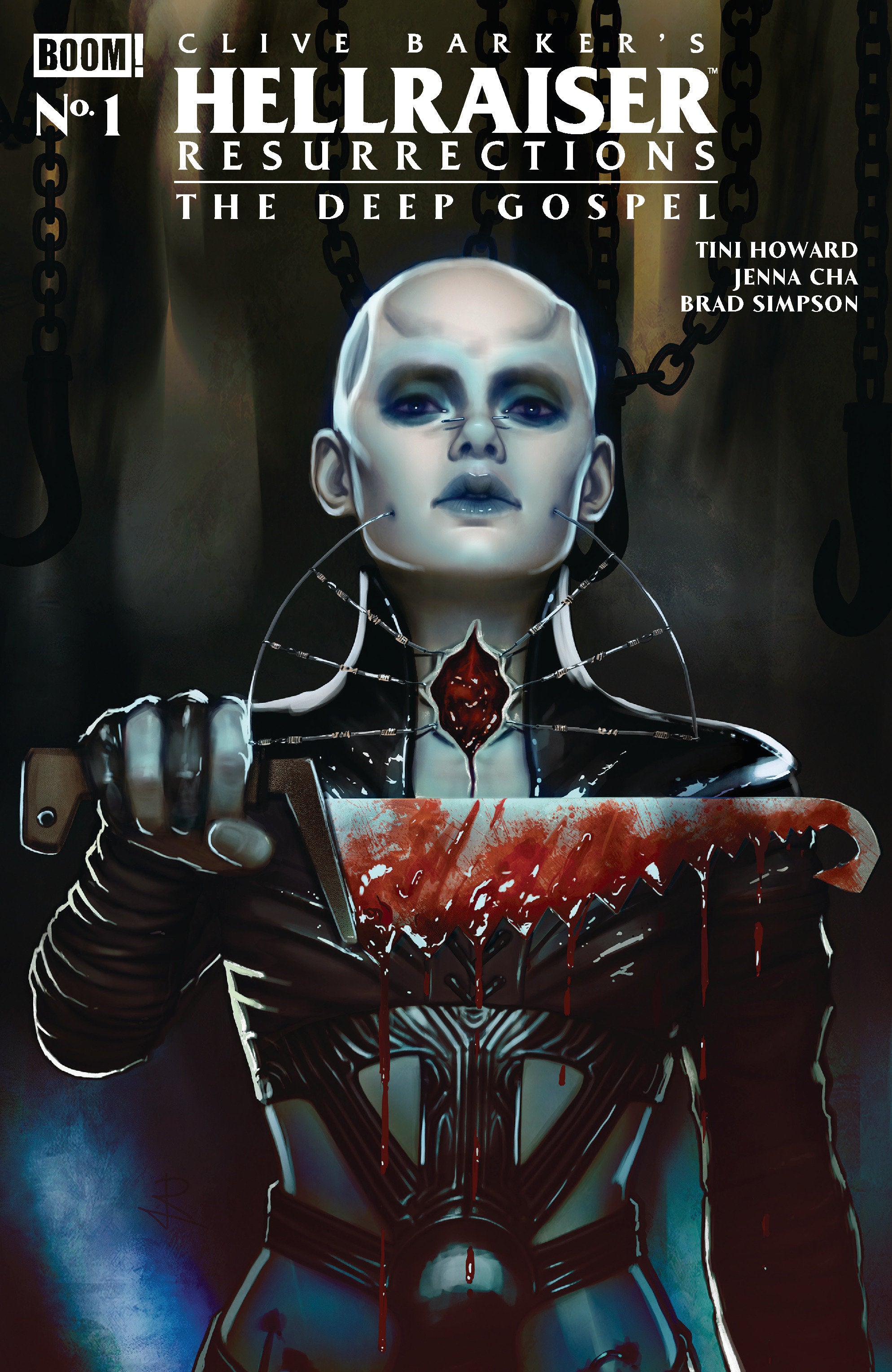 Hellraiser: Resurrections   The Deep Gospel #1 A Main (Dressed, Puebla) | L.A. Mood Comics and Games