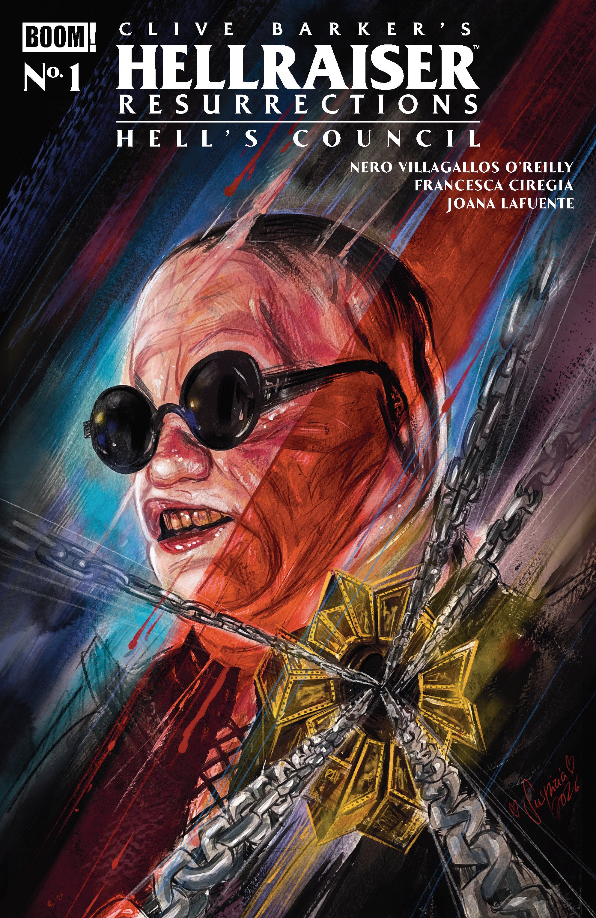 Hellraiser: Resurrections   Hell's Council #1 A Main (Dressed, Vilchez) | L.A. Mood Comics and Games