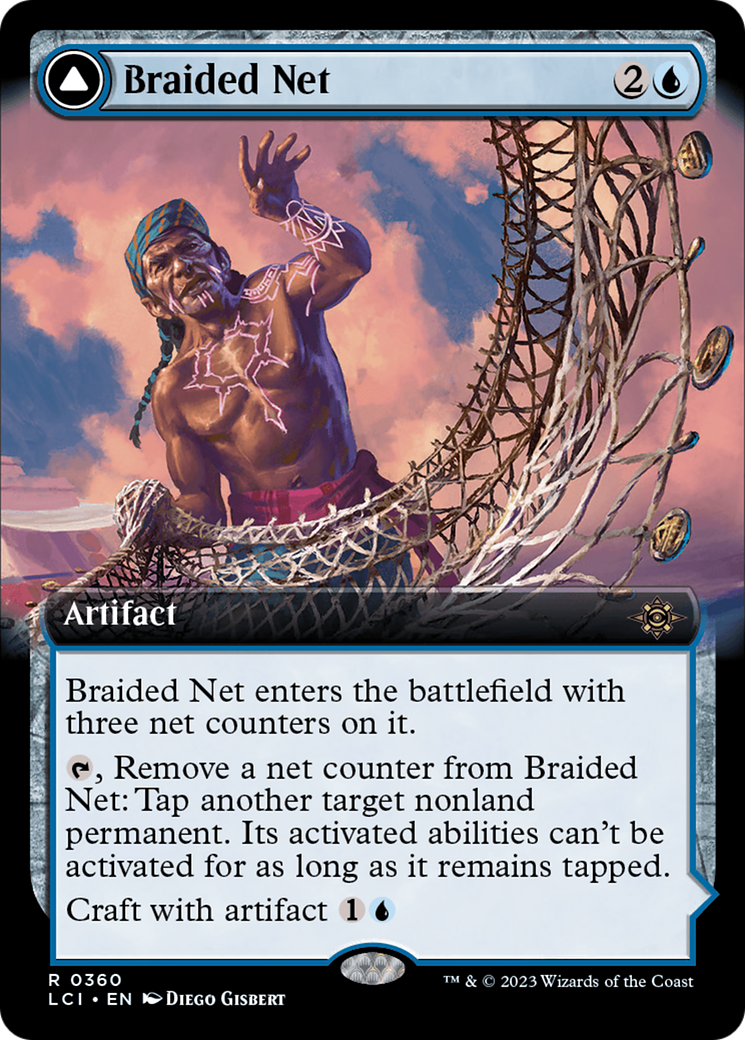 Braided Net // Braided Quipu (Extended Art) [The Lost Caverns of Ixalan] | L.A. Mood Comics and Games