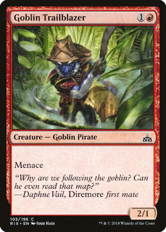 Goblin Trailblazer [Rivals of Ixalan] | L.A. Mood Comics and Games