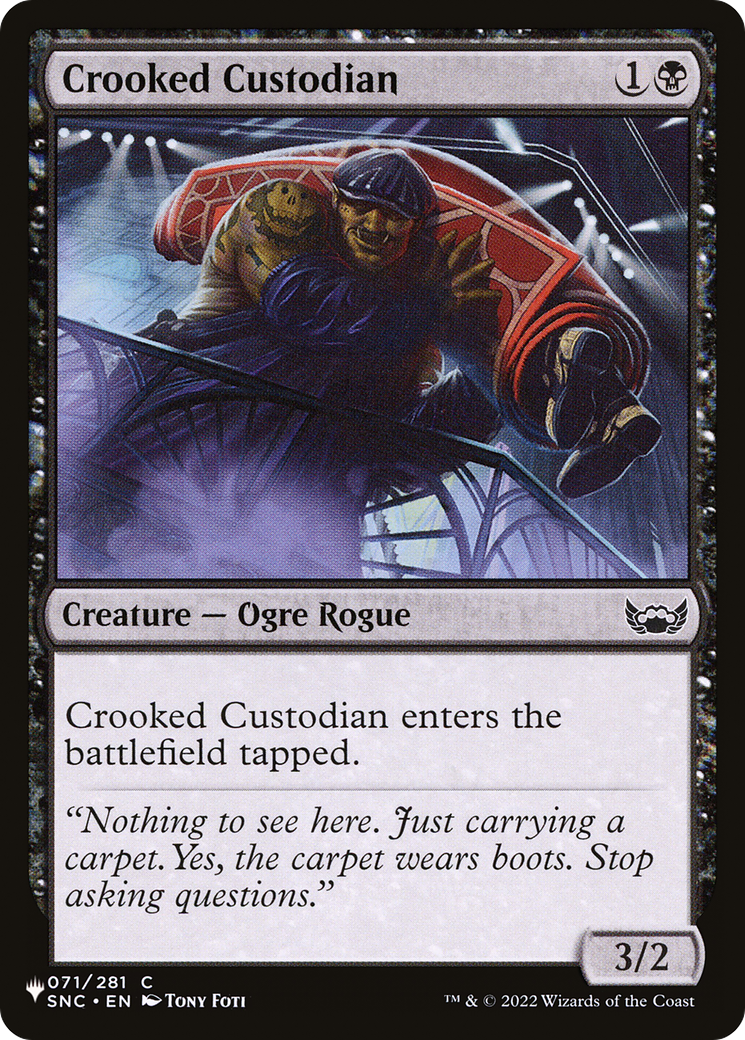 Crooked Custodian [The List] | L.A. Mood Comics and Games