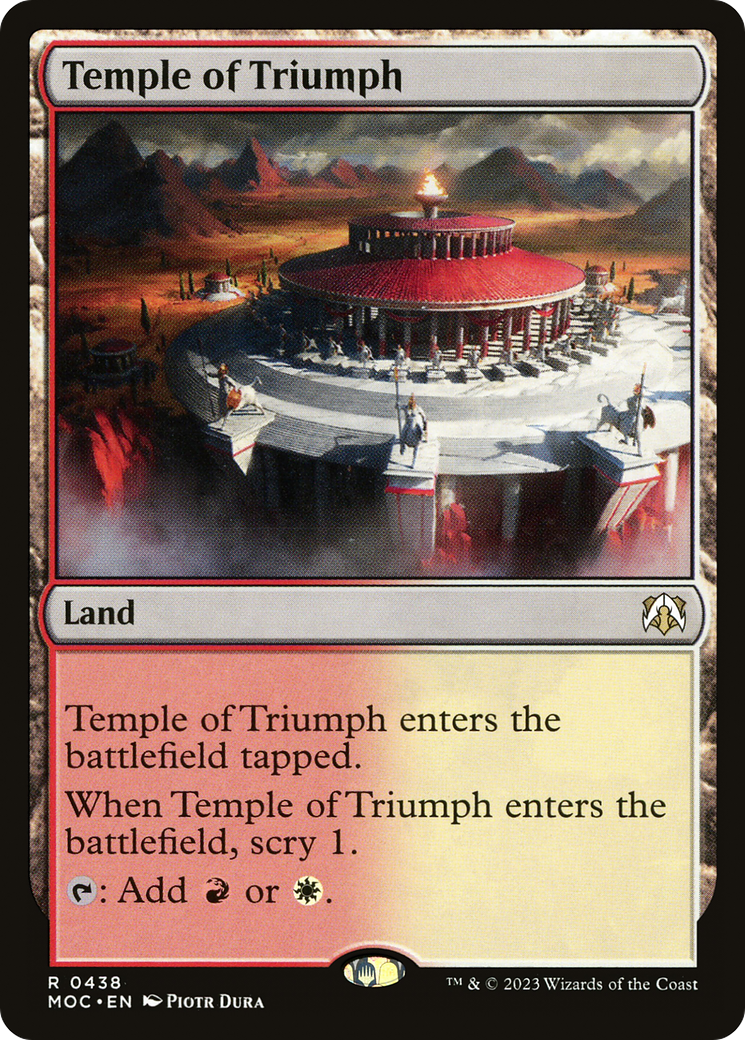 Temple of Triumph [March of the Machine Commander] | L.A. Mood Comics and Games