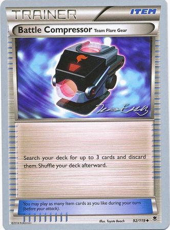 Battle Compressor (92/119) (Bebe - Jesper Eriksen) [World Championships 2016] | L.A. Mood Comics and Games