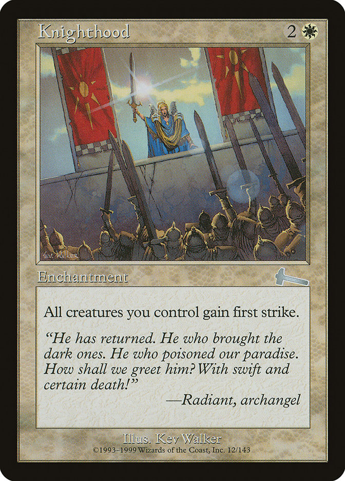 Knighthood [Urza's Legacy] | L.A. Mood Comics and Games
