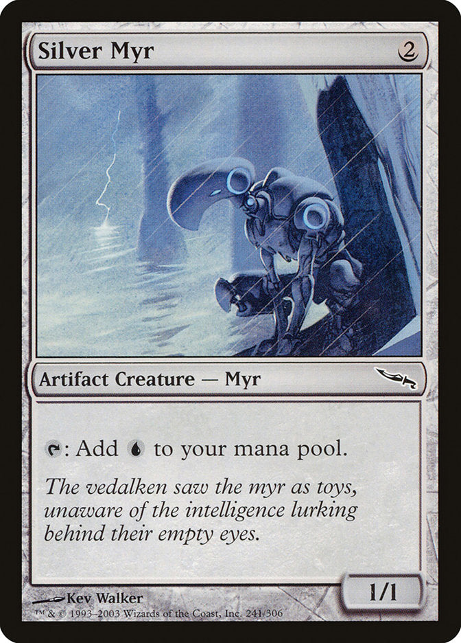 Silver Myr [Mirrodin] | L.A. Mood Comics and Games