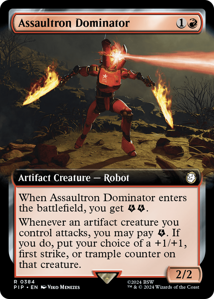 Assaultron Dominator (Extended Art) [Fallout] | L.A. Mood Comics and Games