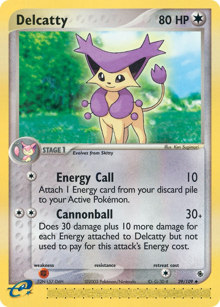 Delcatty (29/109) [EX: Ruby & Sapphire] | L.A. Mood Comics and Games