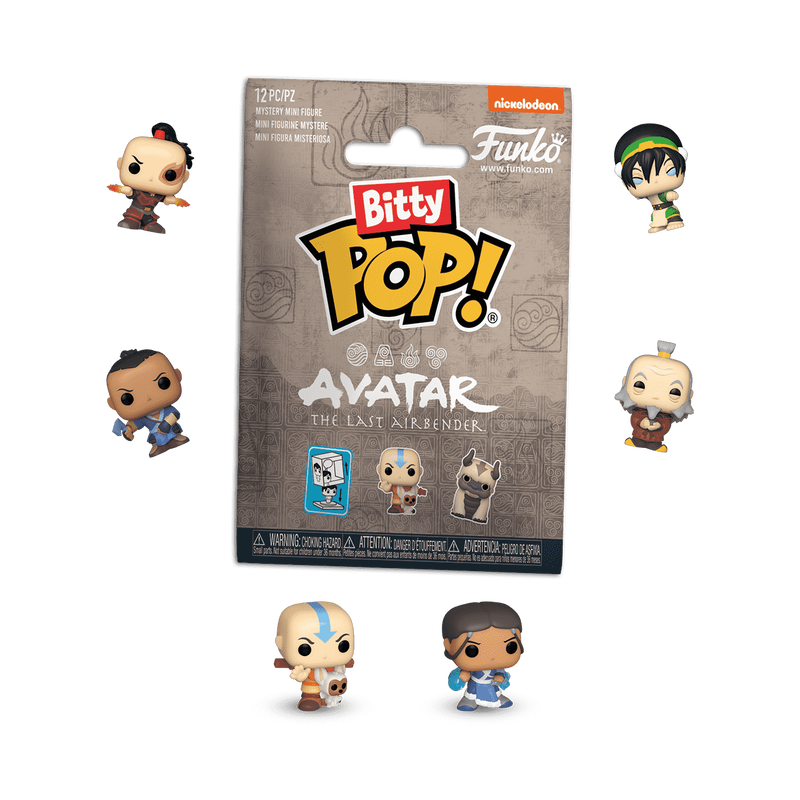 Bitty Pop Singles Avatar: The Last Airbender | L.A. Mood Comics and Games