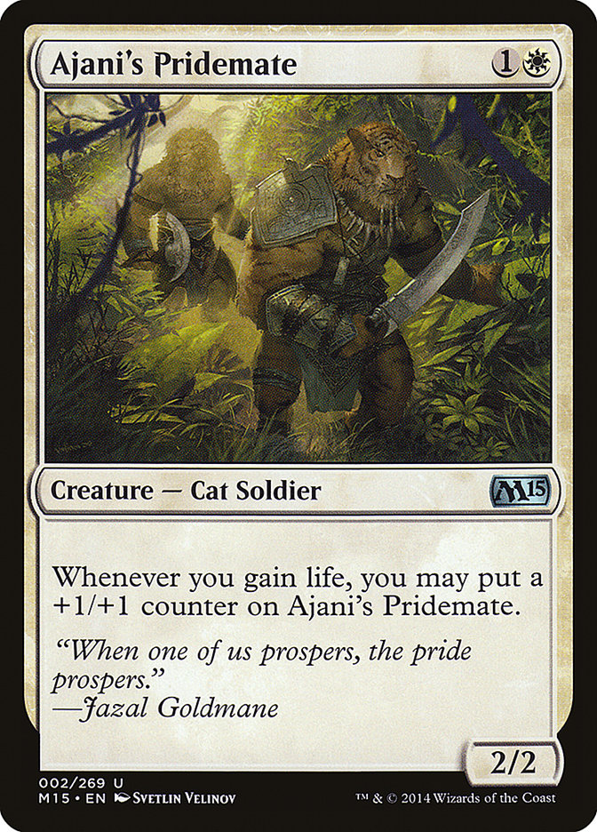 Ajani's Pridemate [Magic 2015] | L.A. Mood Comics and Games