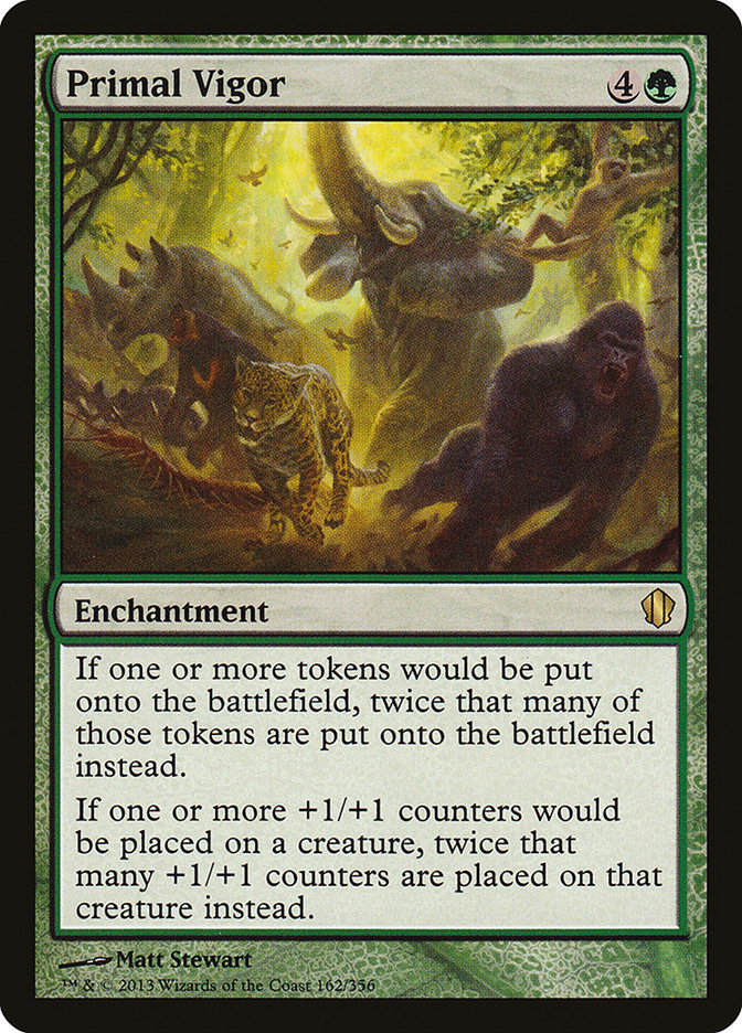 Primal Vigor [Commander 2013] | L.A. Mood Comics and Games