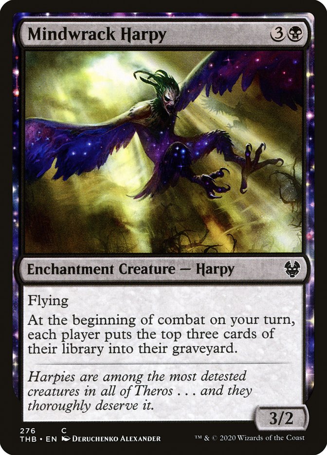 Mindwrack Harpy [Theros Beyond Death] | L.A. Mood Comics and Games