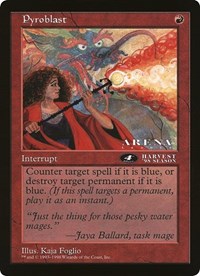 Pyroblast (4th Place) (Oversized) [Oversize Cards] | L.A. Mood Comics and Games
