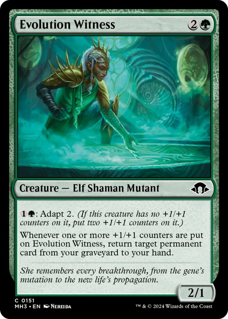 Evolution Witness [Modern Horizons 3] | L.A. Mood Comics and Games